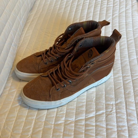 Vans Old Skool Hugh Top ScotchGuard Protection Sneakers size men’s 7/womens 8.5 - Picture 3 of 8